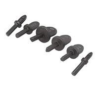 Keenso Set di Strumenti di Prolunga per Tubi in Rame con Impugnatura Rotonda per Tubi Affidabili, Evita Crepe e Perdite, Accessori per Perforazione Elettrica di 6 Dimensioni per L'aria Condizionata