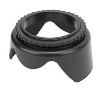 Keenso Set Paraluce 4 in 1 con Paraluce in Gomma Copriobiettivo Hood e Panno per la Pulizia per Interferenze Anti-luce, per gli Amanti della Fotografia Notturna (49 mm)