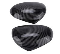 Keenso Shell di Alloggi per Specchio 1 Coppia di Auto, Tappi a Specchio Retrovisore Si Attaccano Alla Sostituzione di Alloggi Protettivi per Smart Fortwo/Forfour 453 2015-2021 (Look di carbonio