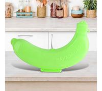 Keenso Simpatica Scatola di Protezione per Banane Viola, Contenitore per il Pranzo per Proteggere la Frutta Fresca in Ufficio e Nelle attività All'aperto (GREEN)