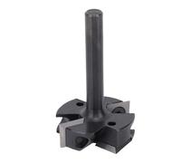 Keenso Slab Flattening Router Bit 4 Flutes Cutting Tool for Woodworking