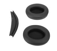 Keenso Sostituire il Cuscino 'orecchio con Copertura della Fascia per le Cuffie WH XB910N -S -Isilazione Proteina Picllo Auricolare (BLACK)