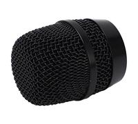 Keenso Sostituzione Resistente della Testina a Sfera con Griglia per Microfono in Rete di Acciaio Inossidabile, Cotone Antivento per un Suono Fluido, per BBS666, Acciaio Inossidabile//1,57 Pollici