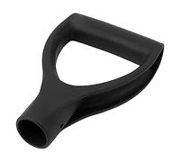 Keenso Spade di Plastica Ergonomica D Manico Dell'impugnatura Pala di Leggera per Giardinaggio (BLACK)
