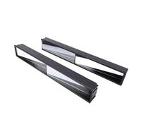 Keenso Specchietto Retrovisore per Carrello da Golf, Specchietto Panoramico di Ricambio a 4 Pannelli in Acciaio Inossidabile per Ed EZGO, Design Pieghevole con visibilità a 180 Gradi