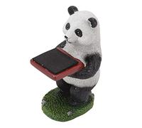 Keenso Squisita in Resina, Modello di Supporto per Orologio, Supporto per Orologi Fatto a Mano per Negozi di Home Office, Design Innovativo, Materiale di Alta qualità (PANDA)