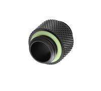 Keenso Squisiti Adattatore di Raffreddamento Ad Acqua G1/4 Tappo Forte per il di Raffreddamento 'acqua del Computer 2 Pc Neri per di di Metallo//2pcs (Stile di lunghezza di seta standard)