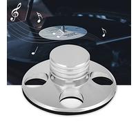Keenso Stabilizzatore del Disco Metal di Record Morsetto per -en -enthusiasts con Elevata lealtà e Zincloge Record Morsetto per la Stabilizzazione dei Giradischi, Ideale per File e Amanti della