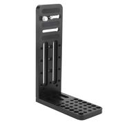 Keenso Stabilizzatore DSLR con Piastra Universale a L con Design Cavo per la Riduzione del Peso e Protezione per L'equipaggio della Telecamera, Confezione da 2 in Lega di Alluminio Nera