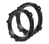 Keenso Staffa Ad Anello di Montaggio della Cornice del Faro Durevole, Sostituzione Premium con Facile Installazione per i Modelli TJ 1997-2006, Standard Originale, Utilizzo Versatile