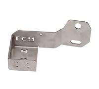 Keenso Staffa di Universale in Acciaio Inossidabile per la Posizione di Guida Principale di Land Cruiser LC200, Comoda Installazione di Cablaggi per Accessori per Antenne (SILVER)