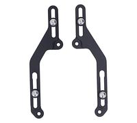 Keenso Staffa per Parabrezza Regolabile 1 Paio, Sostituzione della Staffa per Parabrezza in Alluminio con Regolatore del Parabrezza per Moto per NC750X 2021
