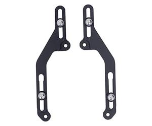 Keenso Staffa per Parabrezza Regolabile 1 Paio, Sostituzione della Staffa per Parabrezza in Alluminio con Regolatore del Parabrezza per Moto per NC750X 2021