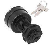 Keenso Starter Ignition Key Switch ABS Metal con 2 Chiavi, Ricambio