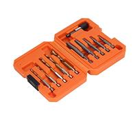 Keenso Strumento di Rimozione della Vite Kit di Estrazione della Macchina Larga Macchina per Kit 11 Pc in Acciaio Diverso e Ad Alta velocità