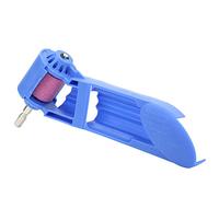 Keenso Strumento Elettrico a Punta più Nitida per Bit di Ferro, Ruota Ad Alta velocità, Arancione, 2-12,5 Mm per gli Hobbisti della Lavorazione del Legno (BLUE)