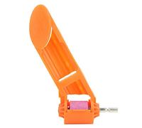 Keenso Strumento Elettrico a Punta più Nitida per Bit di Ferro, Ruota Ad Alta velocità, Arancione, 2-12,5 Mm per gli Hobbisti della Lavorazione del Legno (ORANGE)