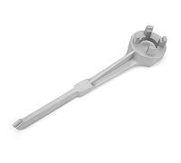 Keenso Strumento per Fusto Dell'olio, Chiave per Tappo per Fusto Dell'olio in Alluminio per L'apertura del Coperchio di Tappo Standard 10 15 20 30 55 Galloni