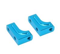 Keenso Supporti Servo RC, Supporto Servo Universale Ad Alta Resistenza in Lega di Alluminio 2 Pezzi per TB03 TT02 XV01