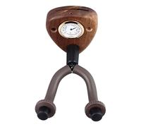 Keenso Supporto da parete per chitarra elettrica, e basso, in legno, accessorio da parete per casa o studio, per violino, mandolino e basso (colore scuro)