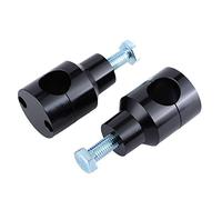 Keenso Supporto per Manubrio, Supporto per Staffa Riser Manubrio Universale per Moto da 25 Mm 1 Pollice con Lega di Alluminio di Alta qualità per il Comfort di Guida (nero 25)