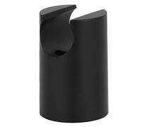 Keenso Supporto per Soffione Doccia, Supporto a Parete Regolabile, per Soffione Doccia per il Bagno di Casa, Materiale ABS (BLACK)