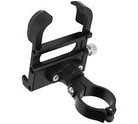 Keenso Supporto per Telefono da Bici Girevole in Lega di Alluminio Staffa Regolabile per Supporto Navigazione Mobile per Ciclismo, per Telefono da Bicicletta Durevole per Telefoni da 3,5-6,2 Pollici