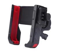 Keenso Supporto per Telefono da Bici, Supporto per Telefono Universale Girevole con Cuscinetto Ammortizzante in EVA per Manubri da 15 a 28 Mm, Ideale per Motociclette e Biciclette