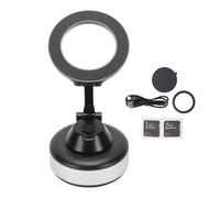 Keenso Supporto per Telefono Magnetico, Supporto per Telefono Magnetico Resistente per Parabrezza in Vetro per Auto (SILVER)