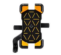 Keenso Supporto per Telefono per Moto, Supporto per Telefono per Bici con Bloccaggio Automatico per PC con Rotazione di 360 Gradi e Smorzamento delle Vibrazioni in Silicone, Funzionamento con una (#3)