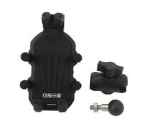 Keenso Supporto per Telefono, Supporto per Telefono con Attacco a Forcella per Moto, per Smartphone Antivibrazione con Blocco Sicuro Ad Alta (Testa a sfera M8;Diametro inferiore 8 mm/0,31)