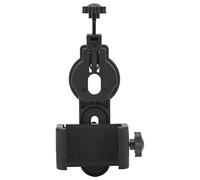 Keenso Supporto per Telefono Telescopico Cuscinetto in Gomma Antiscivolo Fotografia Stabile Installazione Facile per Telescopio Compatibile con la Maggior Parte dei Telefoni Cellulari (Piccolo: ca.