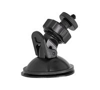 Keenso Supporto per Videocamera per Auto con Vite da 1/4 di Pollice Supporto Sicuro per Parabrezza per DV GPS, Pulsante di Sgancio Rapido per Un'installazione Stabile