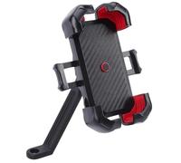 Keenso Supporto Universale per Telefono per Moto a 360 Gradi, Morsetto Sicuro per Smartphone da 4,7 a 7 Pollici, Cuscinetto Antiscivolo per Percorsi Accidentati