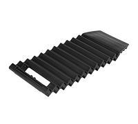 Keenso Tappetino di trazione universale per auto, tappetino antiscivolo in ABS per auto, tappetino di trazione per neve, fango, 325 x 150 x 25 mm
