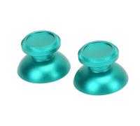 Keenso Tappi in Fase di Traino Testurizzati in Lega per il Controller della Console da Gioco, Impugnature Joystick da 2 Pezzi per Un'esperienza di Gioco Confortevole (GREEN)