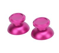 Keenso Tappi in Fase di Traino Testurizzati in Lega per il Controller della Console da Gioco, Impugnature Joystick da 2 Pezzi per Un'esperienza di Gioco Confortevole (Rosso purpureo)