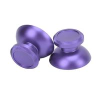 Keenso Tappi in Fase di Traino Testurizzati in Lega per il Controller della Console da Gioco, Impugnature Joystick da 2 Pezzi per Un'esperienza di Gioco Confortevole (Viola)