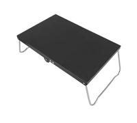 Keenso Tavolo da Campeggio Pieghevole in Acciaio Inossidabile Mini -Tavolo da Peach per Griglie Esterne Griglie Barbecue Pesca Versatile Compatta Campeggio