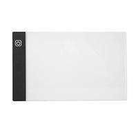 Keenso Tavolo da Copia A5 Senza Sfarfallio con Sorgente Luminosa a LED Ecologica, Blocco di Modelli di Disegno con Stencil per Studenti e Hobbisti, condizione: 100%