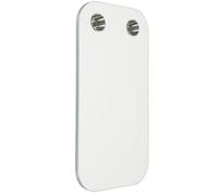 Keenso Tavolo per Rettangolare Rimovibile con Legno Massello e Portabicchieri per Yacht e Roulotte 400x800mm (Beige)