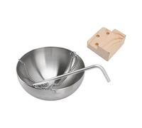 Keenso Tazza di Olio di Aromaterapia in Acciaio Inossidabile Sauna con Bassa Oscillazione per Sala Sauna a Infrarossi (L)