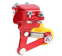 Keenso Tendicatena per tendicatena, tendicatena regolabile universale per moto(Red)