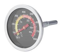 Keenso Termometro per Barbecue in Acciaio Inossidabile, Facile Installare per Qualsiasi Griglia o Forno