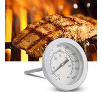 Keenso Termometro per Griglia per Barbecue per Barbecue 50~550 ℉ | Robusta Struttura in Acciaio Inossidabile | Temperatura Precisa per Grill, o Forno | Installazione Semplice