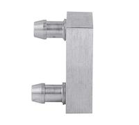 Keenso Testa di Raffreddamento Ad Acqua, Lega di Alluminio, Dimensioni 40mm | Design di alta qualità, canale di flusso interno, adatto per il raffreddamento della CPU