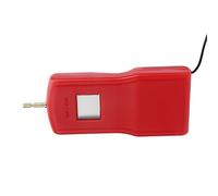 Keenso Tester di Tensione per Recinzione Elettrica in Rame ABS, Display LCD per Sistemi di Recinzione con Nastro in Filo D'acciaio (rosso)