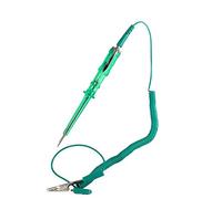 Keenso - Tester per circuiti di tensione, penna di prova elettrica, sensore di controllo 6 V/24 V, per sistemi a bassa tensione, fusibile, interruttore, fili per riparazione di circuiti (verde)