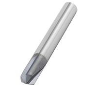 Keenso Trafo a 3 Flutti per Trapano Bit-wolfram in Acciaio 120 ° CNC Strumento Mulino Camera CNC per Strumenti di Fresatura in Alluminio e Rame, Bit di Fresatura Incisi (D8*120°*60L)