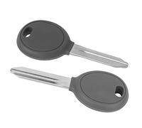 Keenso Trasponder Accensione Chiave Auto con Chip 46 Ceramico per | Chiave ABS Ricambio, Set da 2 Pezzi, Prestazioni Stabili, Facile da Trasportare, Compatibile con Modelli e , Installazione